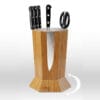 360KnifeBlock™ Classic - Honey Bamboo