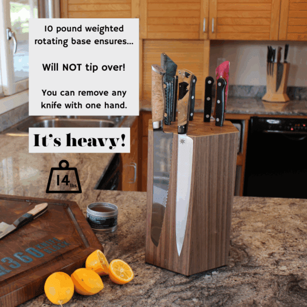 360KnifeBlock™ MAX - Walnut - Image 5